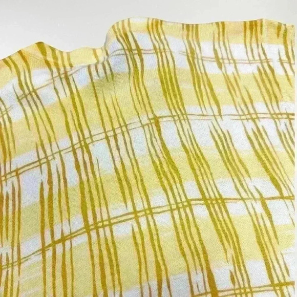 Dead stock knit baby tee plaid sweater - Picture 4 of 4